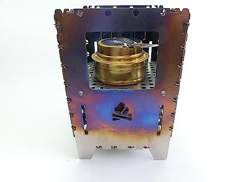 ブッシュボックス XL チタン製 コンビネーションキット（ステンレス製ユニバーサルグレート） 焚火台 アウトドアクッカー ドイツ製 5枚目