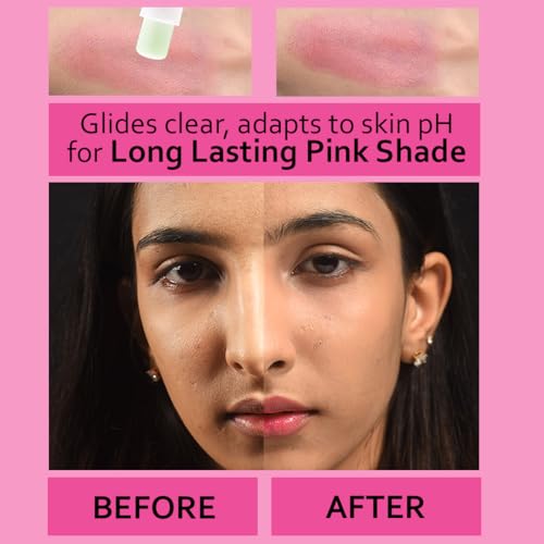 Lavenza pH Based Natural Pink Lipstain & Lip Balm (2in1) | Long Lasting PINK shade, Nourishing, Water Proof, Vegan | With Grapeseed Oil & Plant Butters | FREE FROM Synthetic... - Image 2