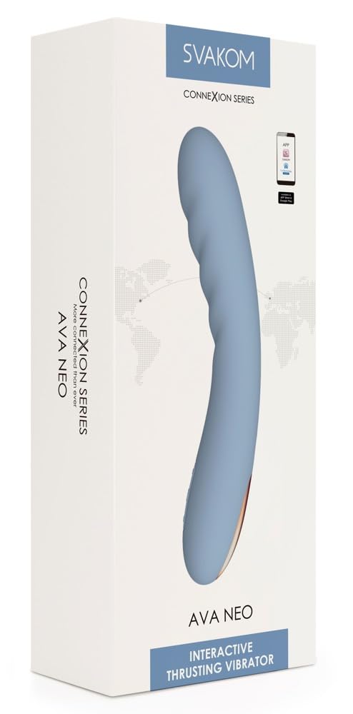 SVAKOM - Ava Neo Vibratore Interattivo a Spinta - Pesca