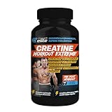 Italian Elite® Creatine Extreme, Ciclodextrinas. Pre Post Workout 120cp Monohidratada Micronizada de Rápida Absorción Muscular