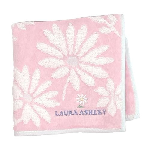 Laura Ashley タオル ハンカチ ピンク