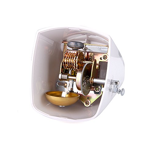 Métronome mécanique de haute précision rose transparent au mouvement fluide - 5