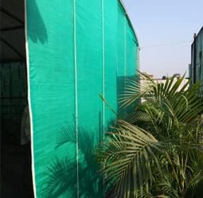 Image of Bamboo Roll-up Blind Chick Window Closer /Curtains for Balcony, Windows, Outdoors, Door& Ceilling Green (4 Width X 3 Lenght)