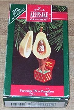 Hallmark Keepsake Ornament 1992 Partridge IN a Pear Tree