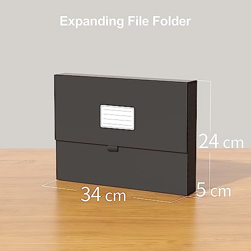 JiaWei Cartella Portadocumenti Espandibile A4 con