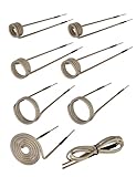 Solary Coils de calentamiento por inducción, 7 bobinas + 1 bobina de formación libre, para quitar pernos oxidados, tuercas, rodamientos y engranajes