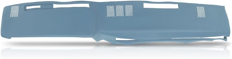 ANDPLAY TPE Dashboard Cover Dash Compatible with GMC Chevy Full Size Pickup 1981 1982 1983 1984 1985 1986 1987 Fit GMC Chevy SUV 1981 1982 1983 1984 1985 1986 1987 1988 1989 1990 1991 Light Blue