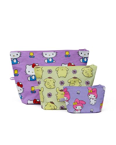 BAGGU Go Pouch Set - Hello Kitty and Friends Florals