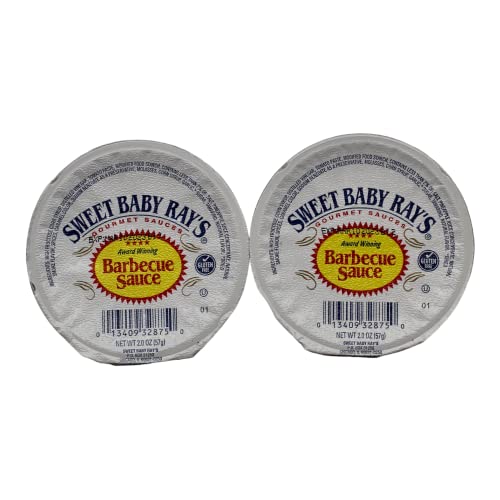 Sweet Baby Rays Original Barbecue Sauce, 2 ounce Individual BBQ Sauce Cups, Pack of 36