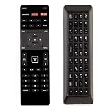 NEW XRT500 QWERTY Keyboard w back light Remote for VIZIO M70-C3 M70C3 M75-C1 M75C1 M80-C3 M80C3 M322I-B1 M322IB1 M422I-B1 M422IB1 M492I-B2 M492IB2 M502I-B1 M552I-B2 M552IB2 M602I-B3 M602IBE M652I-B2