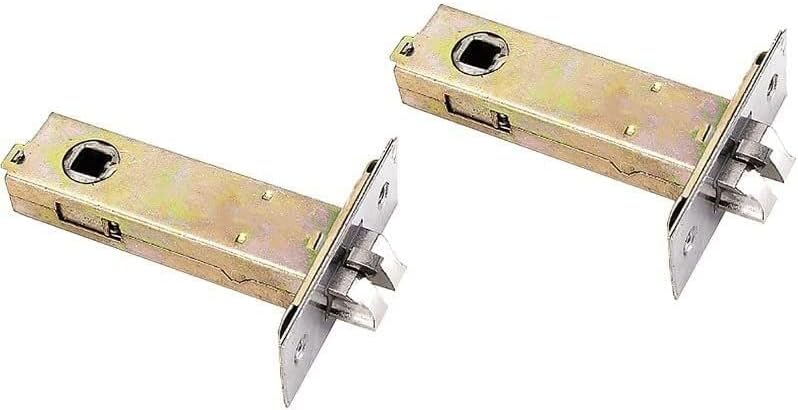 Door Bolt,Sliding Door Lock,Door Latch Hook,2pcs Door Latch Catch Stainless Steel Quality Latch Bolt for Use with Lever Door Handles(Forked 45mm)(Size:Forked 70mm) (Size : Forked 70mm)