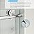 FEKEWIO Sliding Shower Doors Soft Close 46-78 W x 76" H Width Adjustable 5/16"(8mm) Easy Clean Tempered Glass Door Frameless (Brushed Nickel)