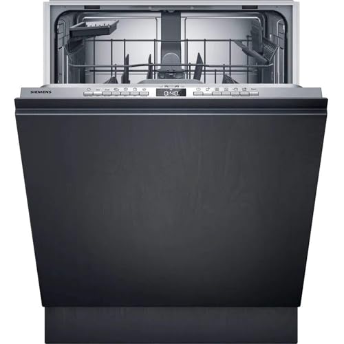 Siemens SN63EX04TE iQ300 Lavavajillas totalmente integrado, 60 cm, cesta para cubiertos, varioSpeed Plus, autoOpen dry, aquaStop, secado eficiente, funcionamiento silencioso, Home Connect
