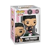 MLS Inter Miami CF: Luis Suarez (Away) #02 - Bundle with BoxedVinyl Soft Protector Case - Compatible with Funko Pop! Vinyl Figures
