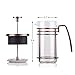 ZaKura French Press Coffee Maker, Tea Maker, Stainless Steel Filter, 12 Ounce/0.35 Liter, Copper