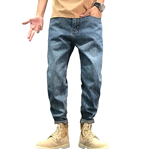 Jean cargo délavé pour hommes idéal pour un look décontracté et des sorties urbaines