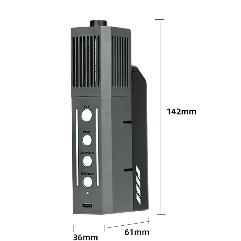 Máquina de humo portátil SmokeNINJA Mini, máquina de niebla inalámbrica para fotografía, efectos escénicos, eventos al aire libre, videógrafos y creadores de contenido miniatura 5