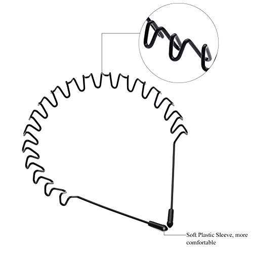 Cerchietto per capelli in metallo, 5 pezzi, colore...