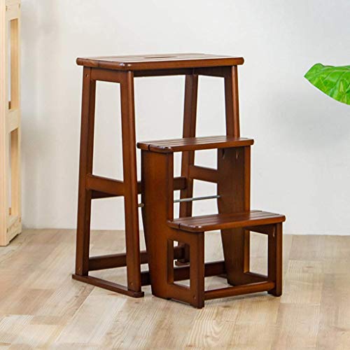 Tabouret d'escalade en bois pliable 3 étapes DASHADAO pour maison
