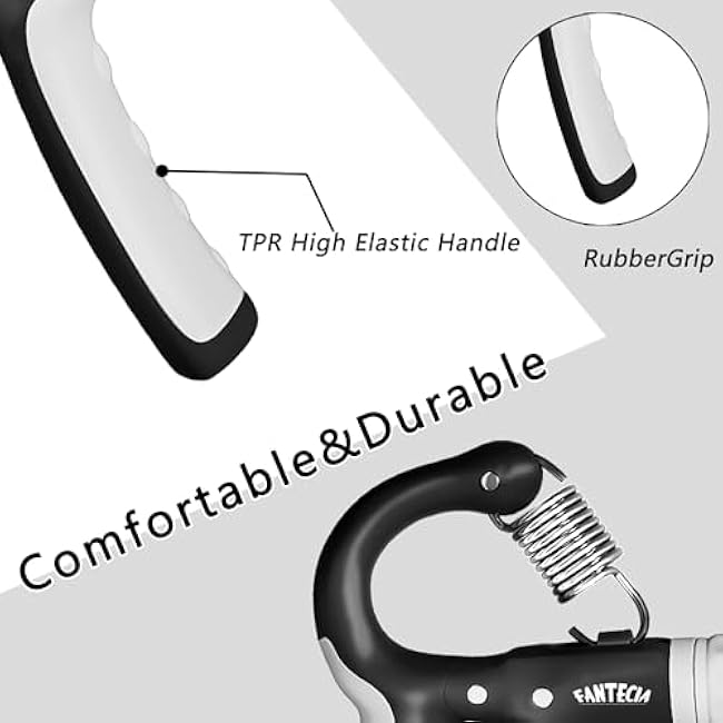 Hand Grip Strengthener for Kids and Youth, Adjustable Resistance Hand Gripper 11-45Lbs, Hand Grips for Strength Training, Stress Relief Grip