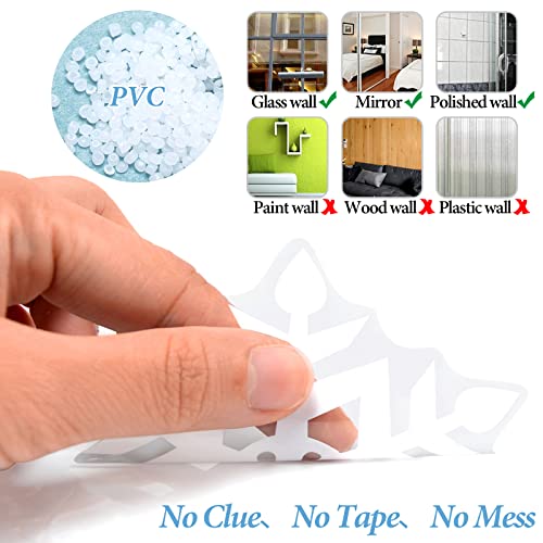 Joinart 284 Pcs Christmas Window Clings Christmas Window Stickers Snowflake Window Clings Decals For Christmas Decorations Holiday Decorations Ornaments Party Supplies 9 Sheets #TOP4