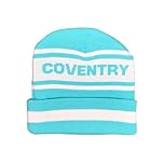 Beyond Happy Coventry Sky Blues Winter Hat - Coventry City Knitted Ski Hat - Unisex Hat 100% Acrylic (UK, Alpha, One Size, HAT Without Bobble)