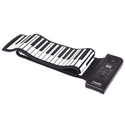 Sourcingbay Portátil 88 teclas enrollables teclado electrónico de silicona flexible Roll up teclado electrónico Piano Cover