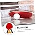 Happyyami 1set Lightweight Table Tennis Racket Set Comfortable Grip Includes Paddles and Training for and Self-Training