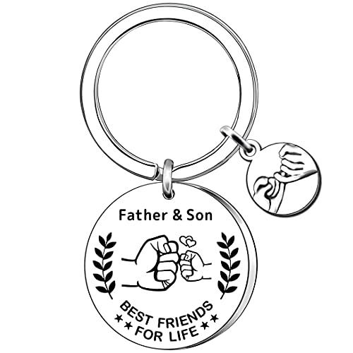 AMZQ Dad Gifts from Son Dad Birthday Gifts Keyring Christmas Father's Day Gifts