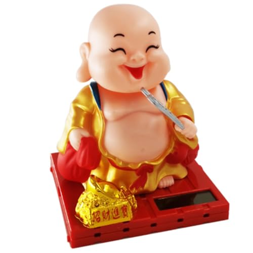 Figura de Buda Maitreya Solar para Escritorio 10 cm