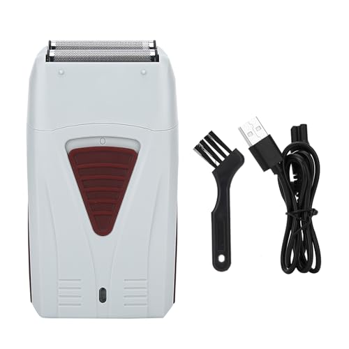 QANYEGN Electric Shaver, Rechargeable, Foil Head, White, Men's Grooming, Men, Busy Professionals, Frequent Travelers
