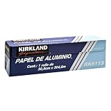 Papel De Aluminio Kirkland 1 Rollo De 304 M