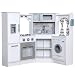 KidKraft Ultimate Corner Play Kitchen Set, White, exclusive (Amazon Exclusive)