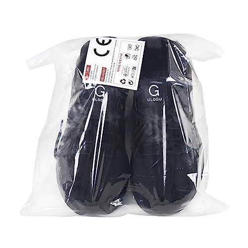 Foto von ZOEASHLEY Sicherheitsschuhe Herren Damen Wasserdicht Arbeitsschuhe Leicht Atmungsaktiv Schutzschuhe Stahlkappenschuhe Schwarz022 42