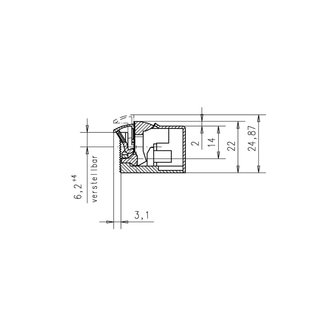 ASSA ABLOY 332.80 RR AK RR O.STULP FAFIX, Fluchttüröffner 332.80-E91, Ohne Schließblech, 12 V DC, Universale Einbaulage DL/DR und waagerecht, Radiusfalle, Kompakte Bauform