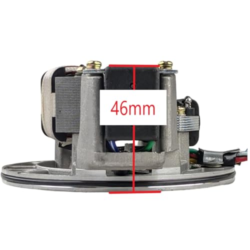 RedCap 2 Coil Stator Ignition Magneto Plate with 5 Wires Plug Compatible with 4 Stroke DB 007 DB X5 X7 X18 DB-34 DB-21 JH70 50cc-125cc Apollo Dirt Pit Bike Taotao Kazuma SSR Baja ATV Quad Go-Kart - Thumbnail 3