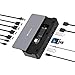 Produktbild Verbatim USB-C Pro Docking Station, 15-in-1 Hub mit SSD-Slot, Multiport Adapter zu HDMI 4K und 8K, USB-A und USB-C, PD 80 W, AUX, Card Reader, für Mac / Windows Laptop und Co