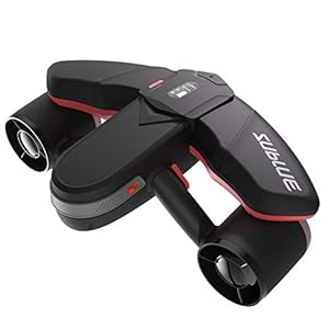 Sublue Seabow Intelligente onderwaterscooter met actiecamera OLED-display monteren 40M Waterdichte elektrische scooter voor watersporten, duiken, snorkelen en zee-avontuur