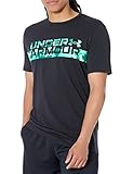 Cuello acanalado Under Armour Camiseta de manga corta con rayas en el pecho de camuflaje para hombre