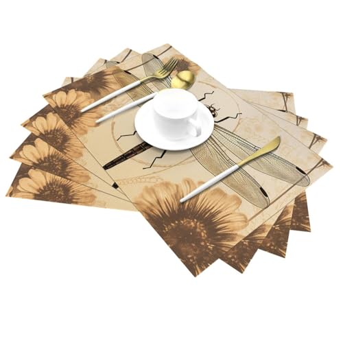 Sets de table antidérapants et lavables pour protéger vos meubles - 3