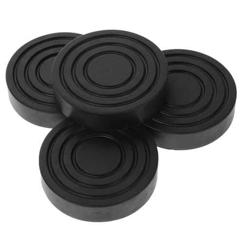 OSALADI 4Pcs Vibration Pads for Washing Machines Non Slip Feet for Noise Reduction and Shock Absorption Washer and Dryer Stabilizer Pads