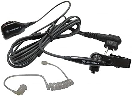 Motorola PMLN6530 Black 2 Wire earpiece