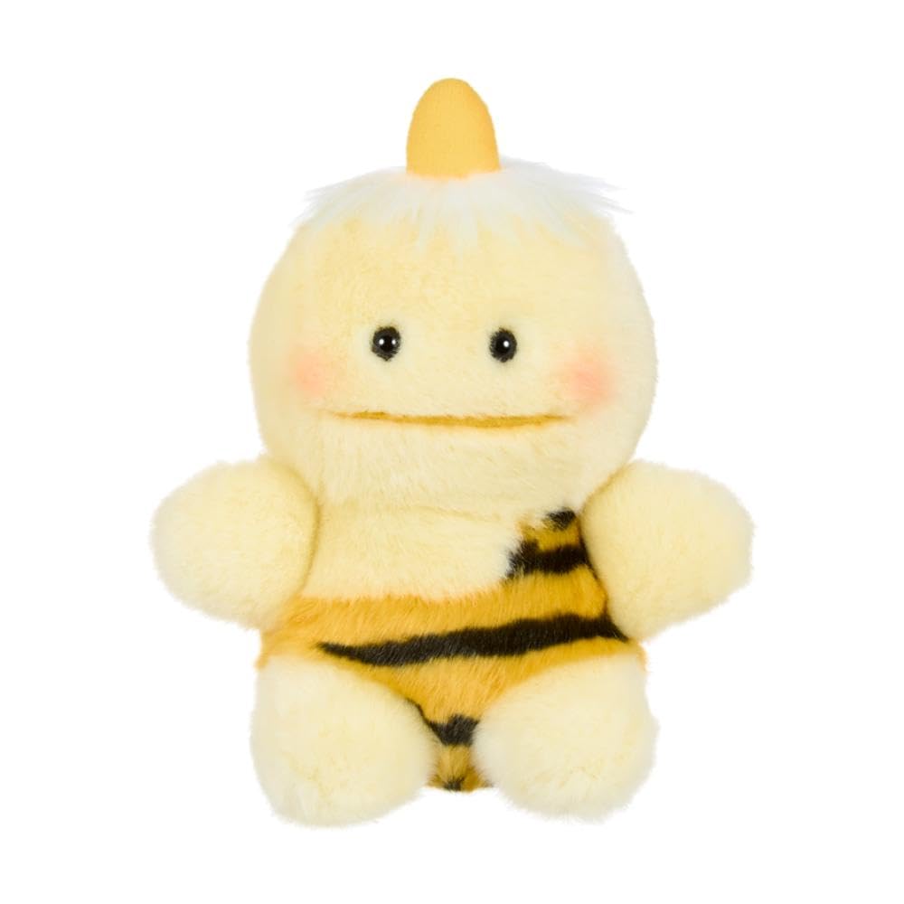 Sekiguchi Pikapon Plush Toy S Yellow Size: Approx. H 16.5 x W 12 x D 9 cm 812660 : Toys & Games