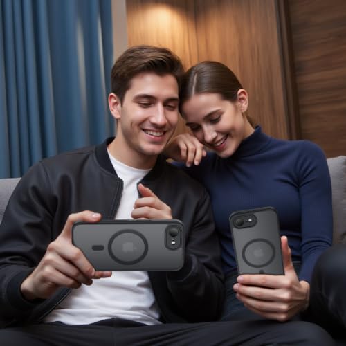 Image of Symcele Designed for iPhone 17e Case /iPhone 16e Case, Black