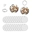 40 Sets Round With Clips