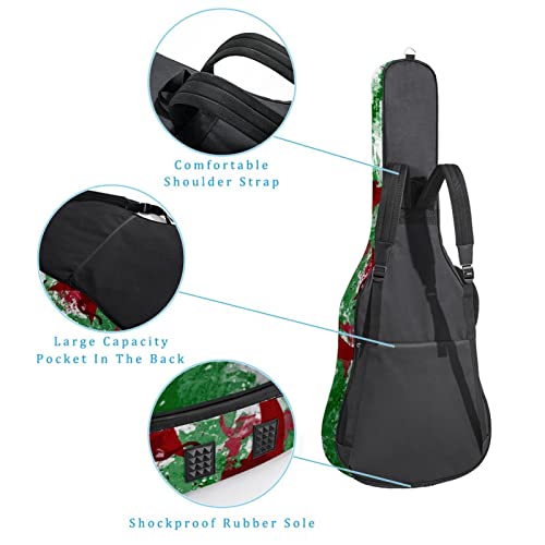 Housse de transport étanche pour guitare avec bandoulière réglable Motif /blanc, Multicolore 04, 42.9×16.9×4.7 in… - Les Beatles, Paul McCartney, John Lennon, RIngo Starr, George Harrison Housse de transport étanche pour guitare avec bandoulière réglable Motif /blanc, Multicolore 04, 42.9x16.9x4.7 in… – Image 4