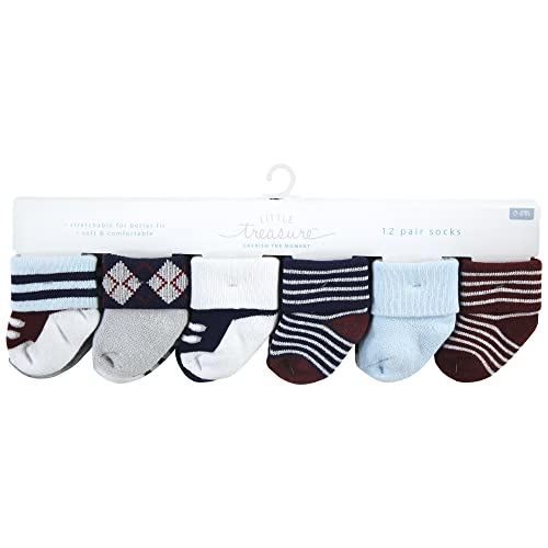 Image of Little Treasure baby-girls Newborn Socks