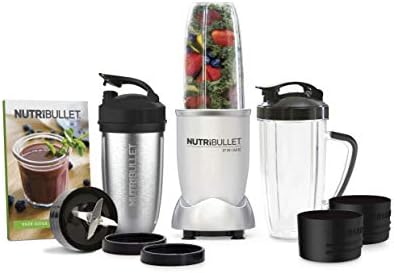 NutriBullet 1000 Watt PRIME Edition, 12-Piece High-Speed Blender/Mixer System, Includes Stainless Steel Insulated Cup, and Recipe Book