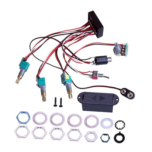 Active Bass Pickups Prewired Replacement Bass Preamp