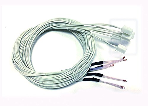 Hictop Prusa Thermistor 1.2M 100K Ohm Ntc 3950 Thermistor Temp Sensor For Reprap Creality Ender 3, Ender 3 Pro, Cr-10 10S Anet A8 3D Printer 2Pin Xh2.54 (Pack Of 5) #TOP3